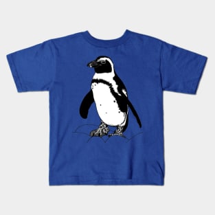 African penguin illustration Kids T-Shirt